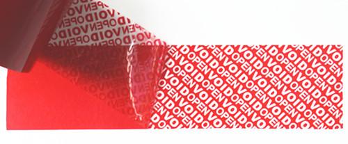 Buy cheap SEAL QUEEN Custom Logo Tamper Evident Void Open Security Seal Tape from wholesalers