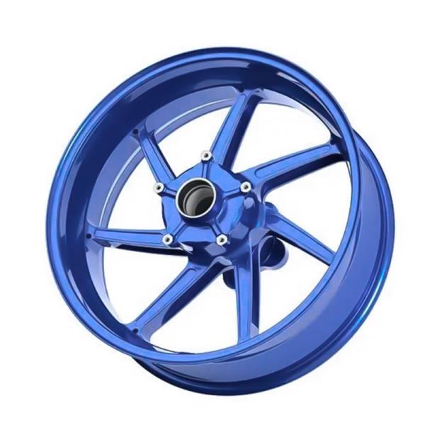 Quality Motorcycle Wheel CNC Machining Aluminium Parts Service Practical for sale