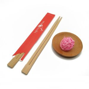 Buy cheap 23cm Natural Color Disposable Wooden Chopsticks 10g Sushi Bamboo Chopsticks With Individual Wrapping for Picnic from wholesalers
