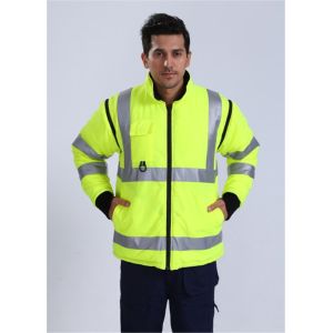 Buy cheap OEM 100% Polyester 300D*300D Oxford Lightweight Hi Vis Jacket For Cold from wholesalers