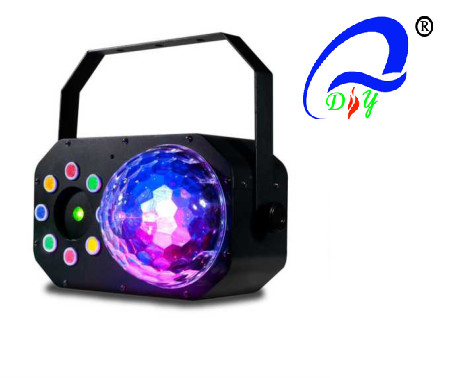 Quality 6 x 3W RGBWAV + 8 x 1W RGBA LED’s  Gobo Effect, Strobe/Chase and Laser effect for sale Buy cheap 6 x 3W RGBWAV + 8 x 1W RGBA LED’s  Gobo Effect, Strobe/Chase and Laser effect product