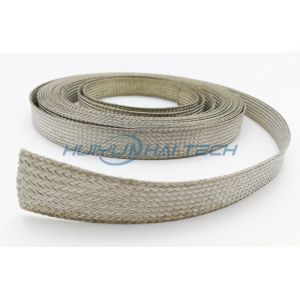 Buy cheap Abrasion - Resistant Braided Shield Sleeve Tinned Copper For Grounding from wholesalers