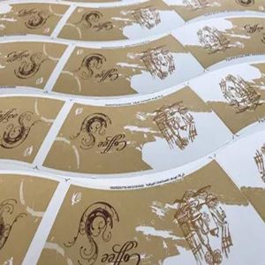 Buy cheap OEM 10kw Paper Cup Printing And Punching Machine 3000x1400x2000mm from wholesalers