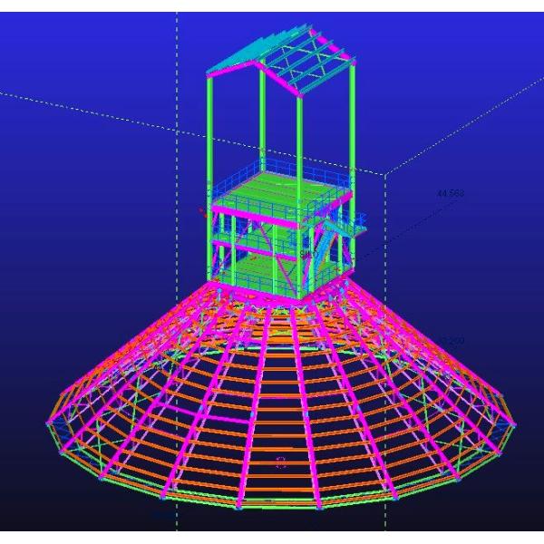 Buy cheap Custom Hot Dip Galvanized, Waterproof, Prefabricated Steel Structural Engineering Designs from wholesalers