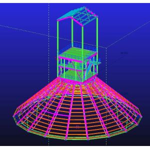 Buy cheap Custom Hot Dip Galvanized, Waterproof, Prefabricated Steel Structural Engineering Designs from wholesalers