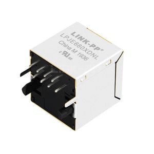 Buy cheap LPJE680XDNL Without Led Vertical 8P8C RJ45 Jack without Integrated Magnetics from wholesalers
