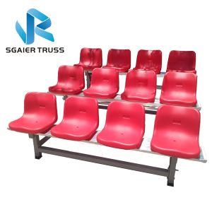 Buy cheap Practical School Football Aluminum Stadium Bleachers Movable Telescopic Seat from wholesalers