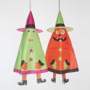 Buy cheap Holloween Wind Hanger Witch and Pumpkin product