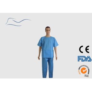 Buy cheap PP Disposable Scrub Suits XL / XXL Size 120 * 140CM For Hospital / Clinic from wholesalers