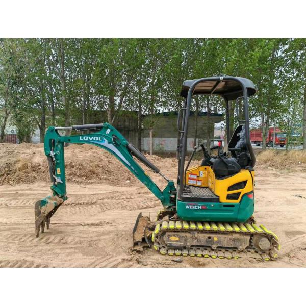 Buy cheap Reliable Used Lovol FR18E2-U Mini Excavator Good Condition for Construction Work from wholesalers