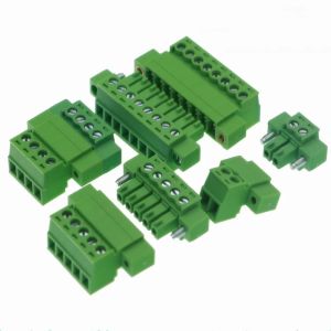 3.81mm Spacing Interlocking Flange Docking Screw Terminal Blocks