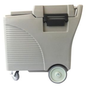Hotel Mobile Insulated Ice Caddy With Sliding Cover