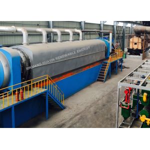 Buy cheap Continuous Pyrolysis Tire Recycling System Rubber With Vacuum Industrial Scale from wholesalers