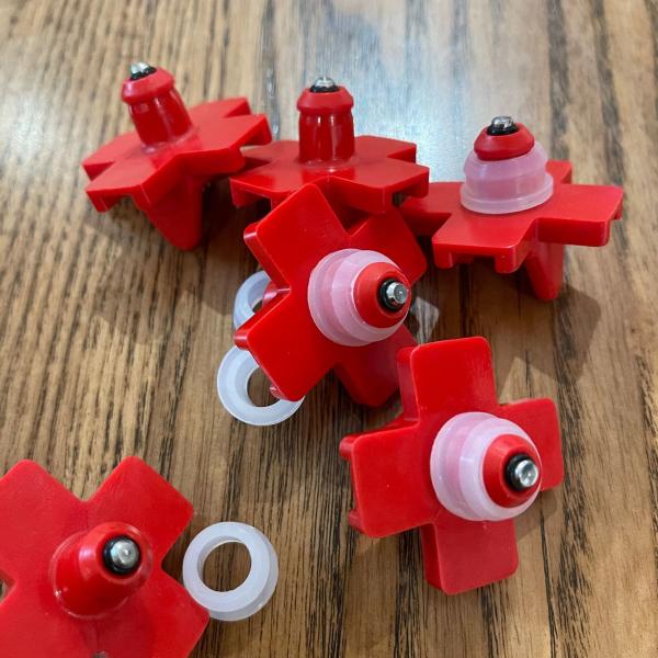 Side Mount Horizontal Chicken Nipples Chicken Water Drinking Nipples