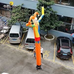 6m Inflatable Advertising Signs Clown Advertising Inflatable Air Dancer Man