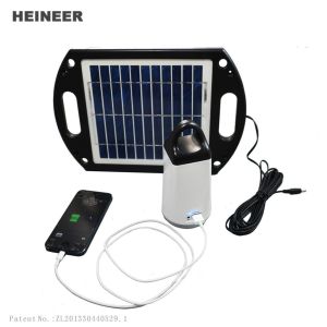 Buy cheap Portable solar lights for outdoor with high capacity Lithium battery and USB output from wholesalers