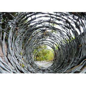 Buy cheap Rust Resistance 14gauge Double Twisted  Galvanized Barbed Wire from wholesalers
