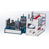 Buy cheap 6 Rolls/Min Pillow Fabric Roll Packing Machine Compression Fold Roll Packaging product