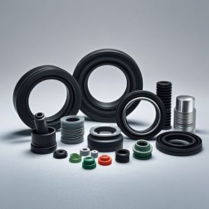 HNBR EPDM Custom Abrasion Compression Resistant Rubber Moulding Parts