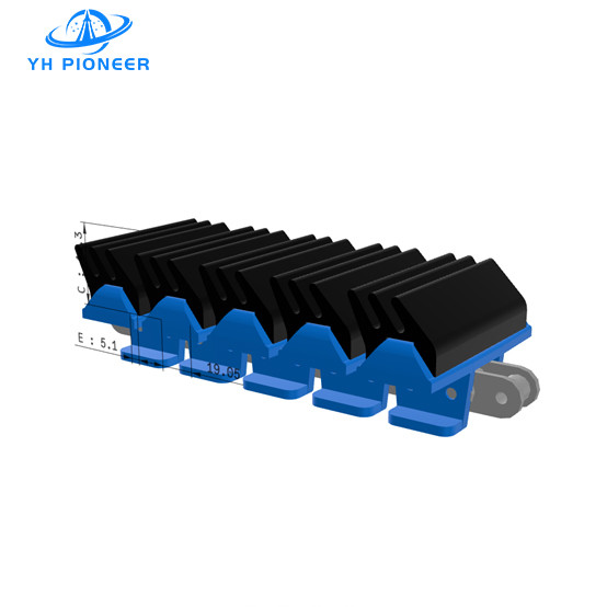 Buy cheap High - Friction Snap - on Conveyor Chain with Natural Rubber Clamps for Reliable Bottle Handling from wholesalers