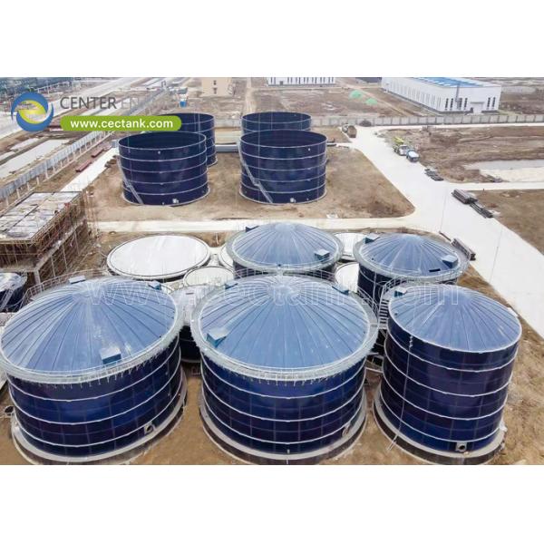 Quality Glass-Fused-to-Steel Tanks with Freely Scalable Volumes: 20m³ – 35,000m³ for sale