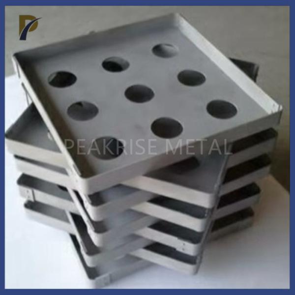 High Temperature Resistance 99.95% Sintered Tungsten Boat ASTM B 770 Standard