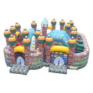 Buy cheap 15oz PVC Inflatable Rose Funcity Theme Park Digital Printing from wholesalers