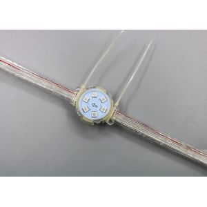 42mm Diameter Addressable White Color 20pcs DC12V LED Pixel Module With Clear