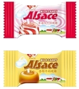 Buy cheap Direct Wholesale Strawberry & Alsace Milk Candy With Retail Bulk Package product