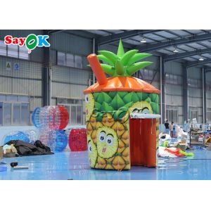 Air Inflatable Tent PVC Pineapple Kiosk Portable Inflatable Booth With Business