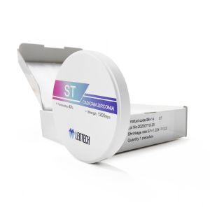 Buy cheap ST Ultra Translucent Zirconia Block 1200MPa Strength 43% Light Transmission For Dental Crowns & Bridges from wholesalers