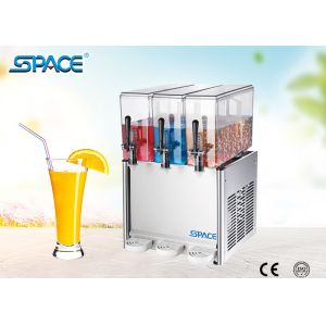 Buy cheap Electric Fruit Juice Dispenser Machine With Three PC Transparent Material Tank from wholesalers