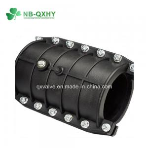 China Welding HDPE Butt Fusion Coupler for Pn10 Pressure Rating Polyethylene Gas Fitting on sale