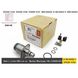 Buy cheap ISUZU Genuine SCV Overhaul Kit 294200-2760, 294200-4760, 294009-0741 for 8981454530, 8-98145453-0, 8981454551, 8-9814545 from wholesalers