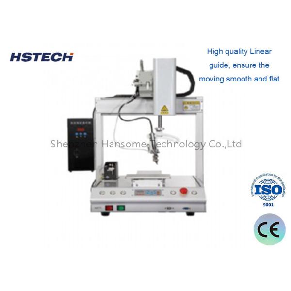 Quality Automatic Soldering Machine with Auto Cleaning & Iron Head Alignment for sale