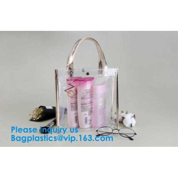Shiny Transparent Hologram Holographic Tote Bag PU Handbag Shoulder Bag