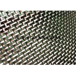 Buy cheap Flat Wire Intercrimp Wire Mesh For Decoration Square / Rectangular Aperture from wholesalers