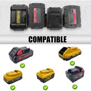 Buy cheap M18 Tool Battery Storage Rack Bracket with Universal Fit and Solid Steel Construction from wholesalers