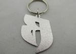 Zinc Alloy Die Casting Inner Cut Key Chain, Customized Key Chains with Nickel