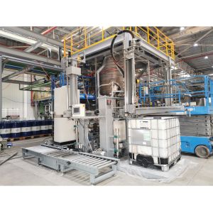 China Automatic IBC Decanting System 6-10 M3/H Unloading Speed on sale