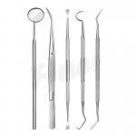 Buy cheap Dental Tools Mouth Mirror Dental Hygiene Kit For Teeth Cleaning from wholesalers