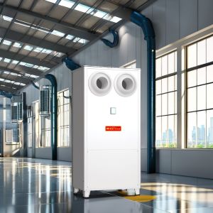 Buy cheap Air Water Evaporative Cooling System Semi Open For Hotel Garage And Station Hall from wholesalers