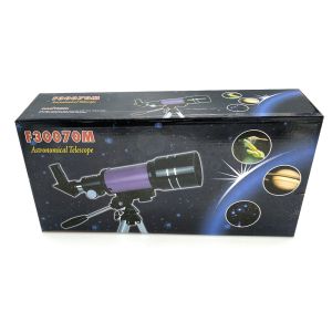 Buy cheap 70x300mm Green White Astronomical Refractor Telescope With Tripod from wholesalers