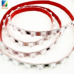 Buy cheap SPI Smart Strip Light DC24V SMD5050 RGB USB Flexible LED Wall Washer 48LEDs/m IP20 IP67 Lens Series Addressable DMX New Version from wholesalers