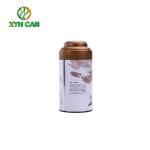 Buy cheap Empty Round Tinplate Can Tall Round Copper Tea Tins for British Black Tea from wholesalers