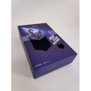 Buy cheap Custom high quality handmade wine packaging box with flock insert from wholesalers