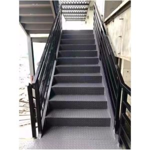 Buy cheap Space-Efficient Prefabricated Galvanized Steel Stair For Project Build from wholesalers