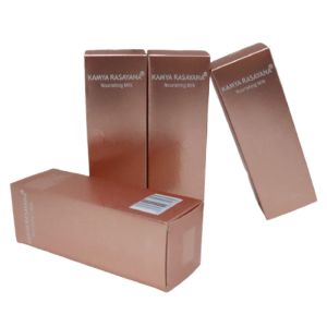 Buy cheap Folding Lotion Packaging Boxes , Cosmetic Packaging Box FSC ISO14001 certificate from wholesalers