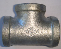 Buy cheap galvanized malleable iron pipe fitting Tee equal 130 from wholesalers