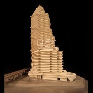 Buy cheap 1:200 Scale Handmade Solid Wood Architectural Concept Model with Realistic Detail from wholesalers